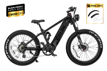 T7PRO Full Suspension Mountain E-bike