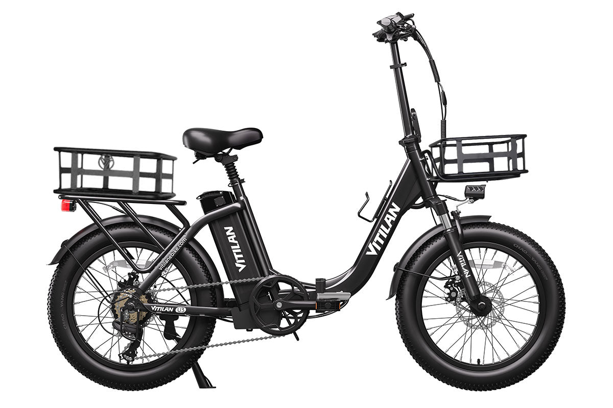 U3 Commute Foldable Fat Tire Electric Bike