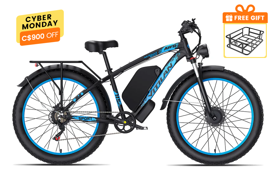 Vitilan H5 Dual Motor Fat Tire Electric Bike