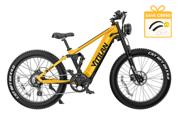 T7PRO Full Suspension Mountain E-bike