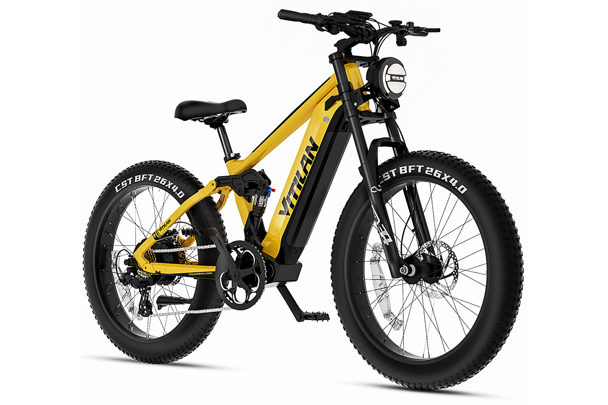 T7PRO Full Suspension Mountain E-bike