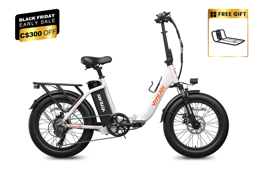 U3 Commute Foldable Fat Tire Electric Bike