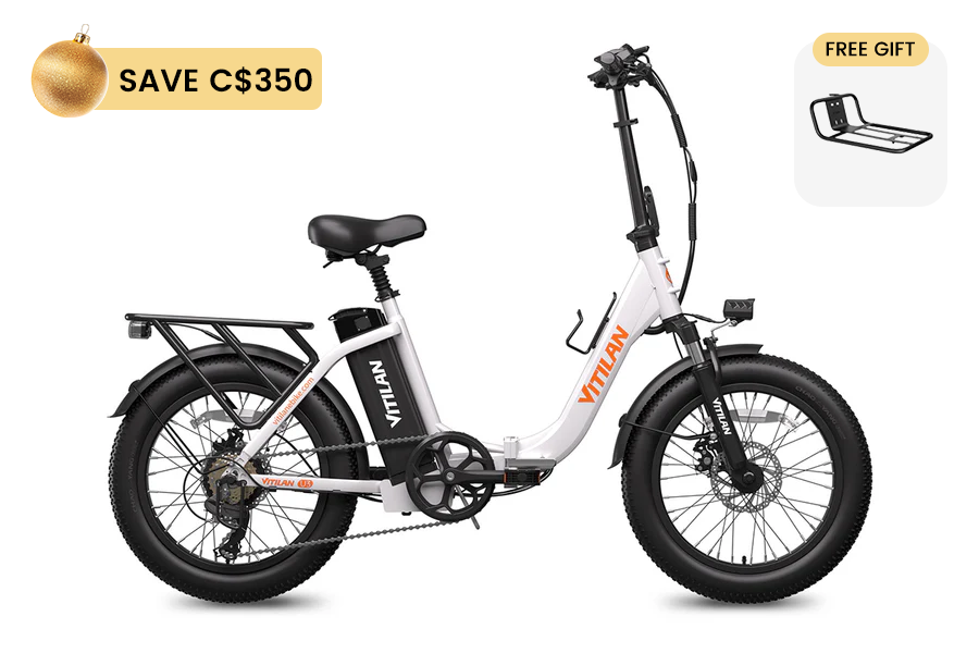 U3 Commute Foldable Fat Tire Electric Bike