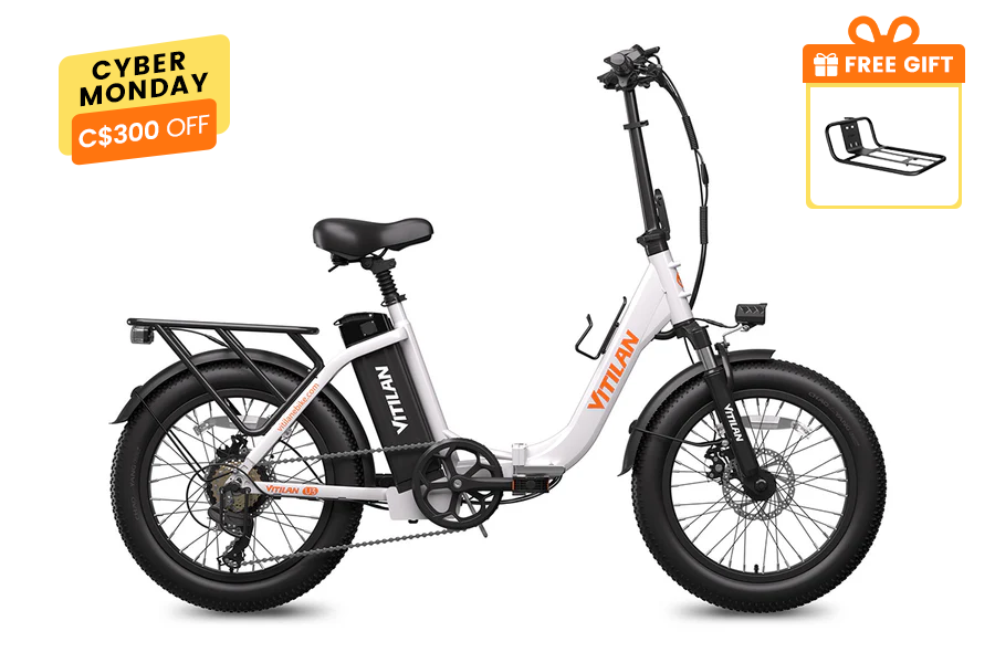 U3 Commute Foldable Fat Tire Electric Bike