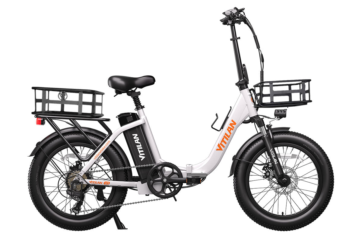 U3 Commute Foldable Fat Tire Electric Bike