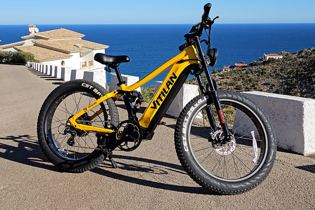 T7PRO Full Suspension Mountain E-bike