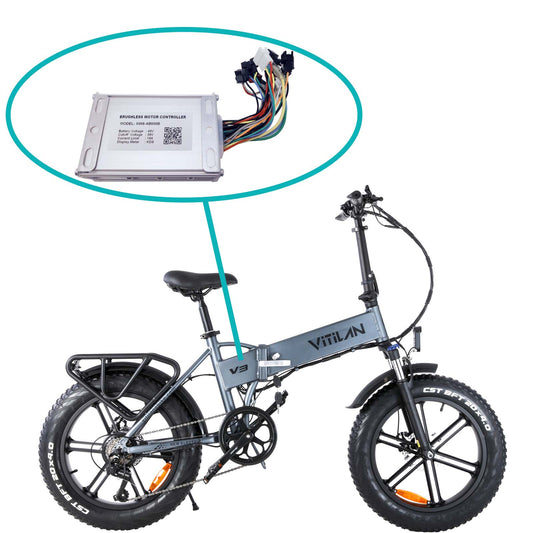 V3 Ebike Brushless Motor Controller 48V 750W Apply to V3 Electric Bikes
